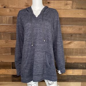 Philosophy Gray Lightweight Hoodie